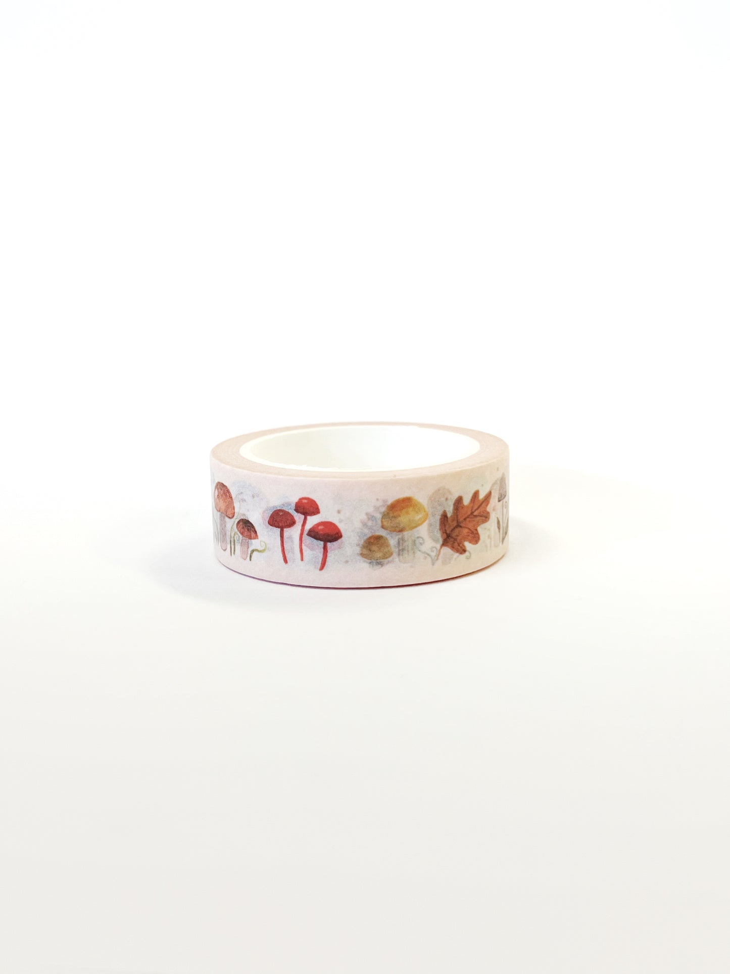 “Paddenstoelen” Washi Tape – Decoratieve Masking Tape | 15 mm × 10 m