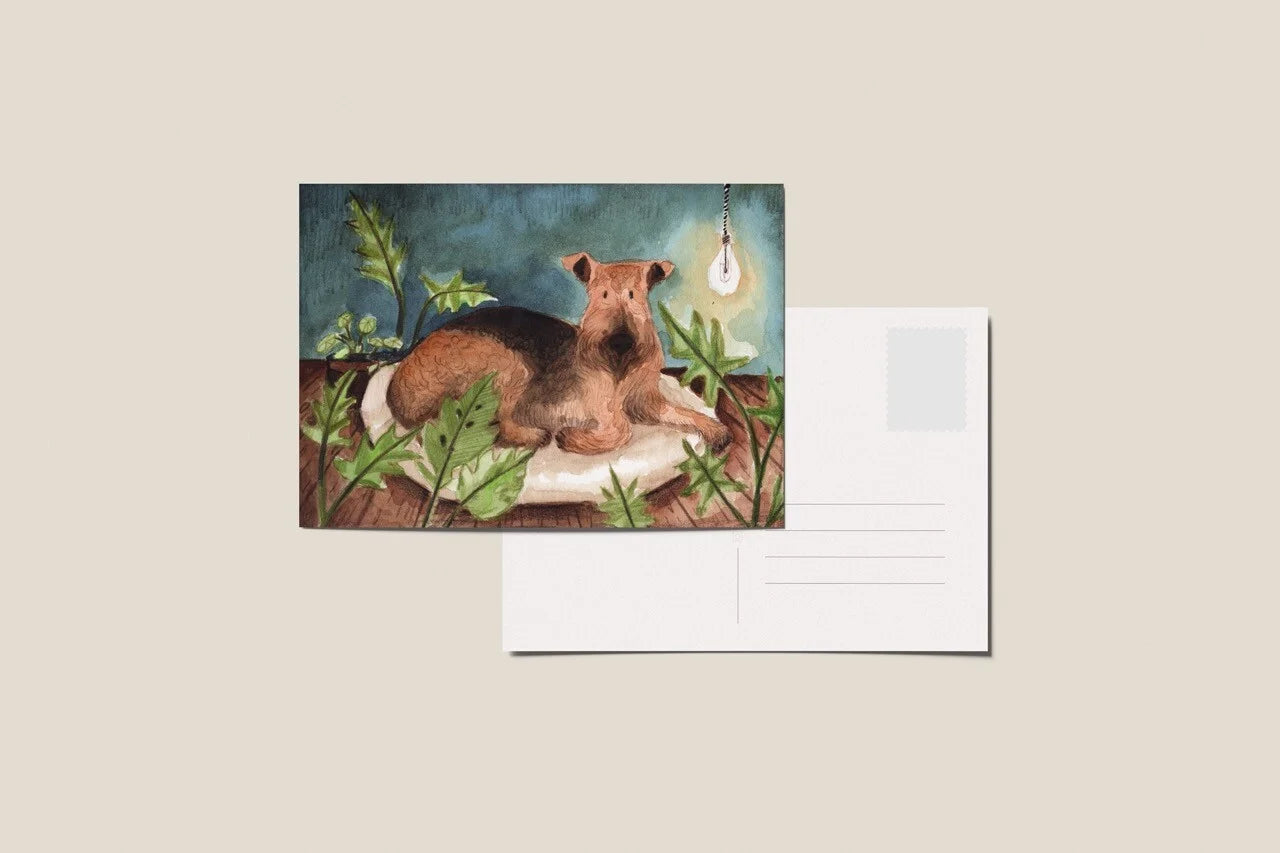 Ansichtkaart 'Lobke', A6