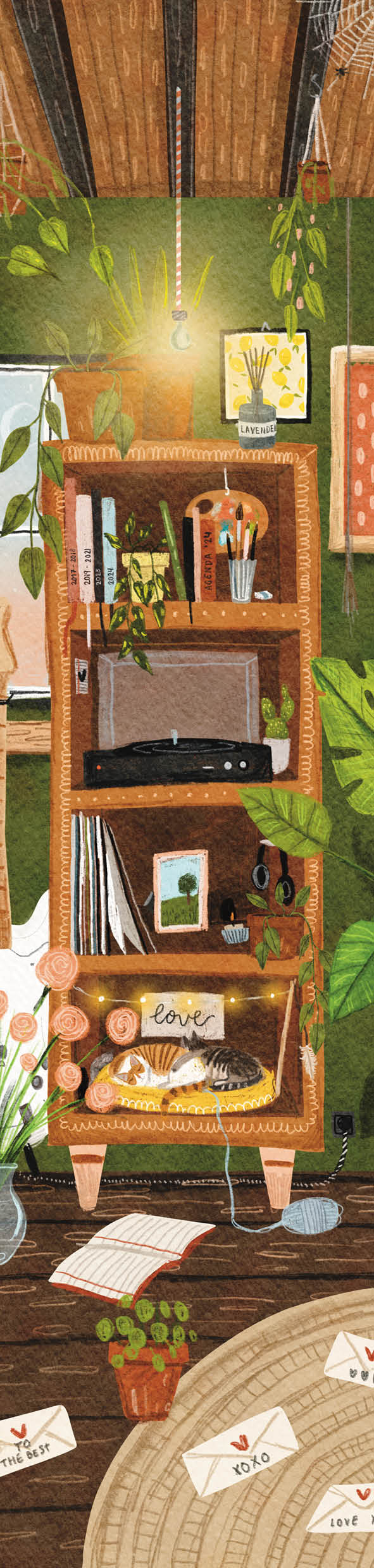 'Zomervibes' Voordeelset van 5 boekenleggers