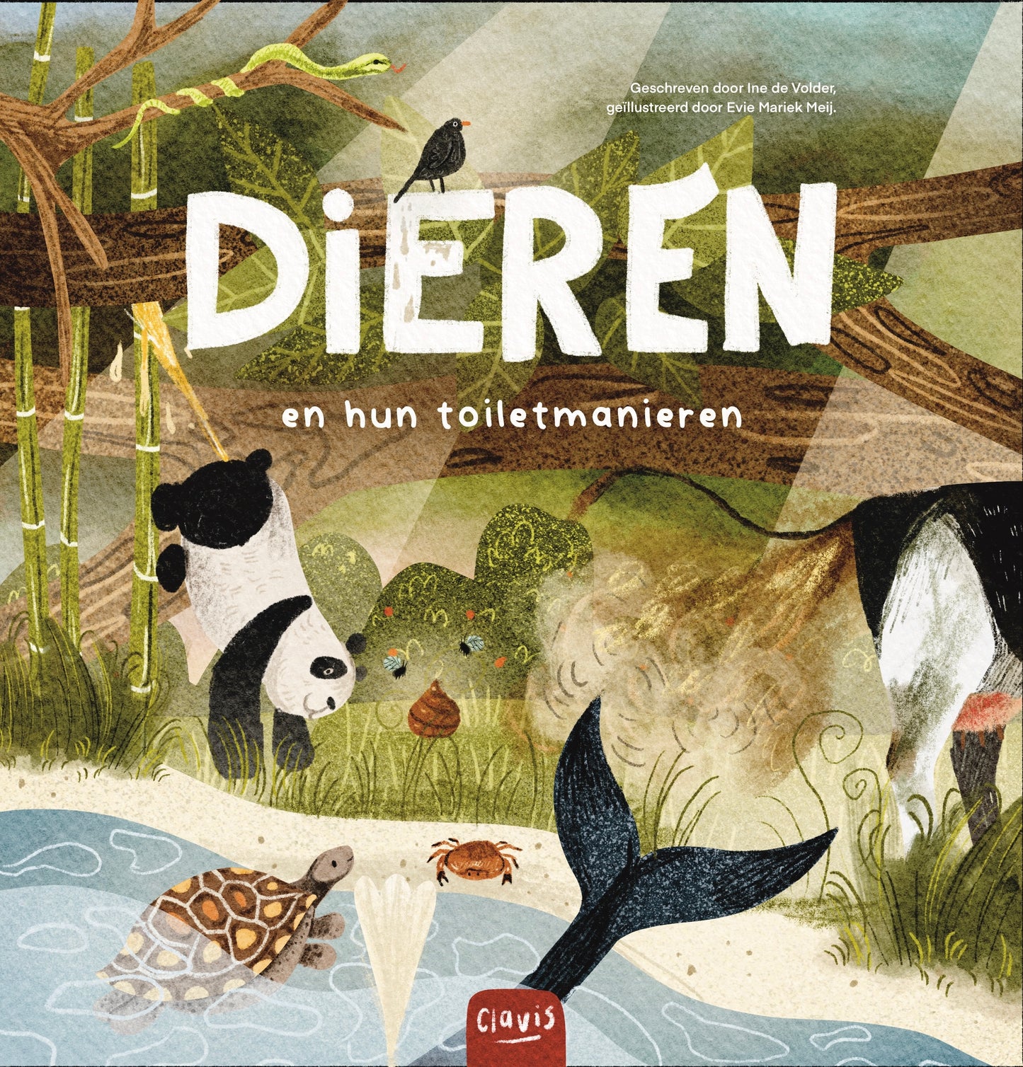 Dieren en hun toiletmanieren || informatief prentenboek