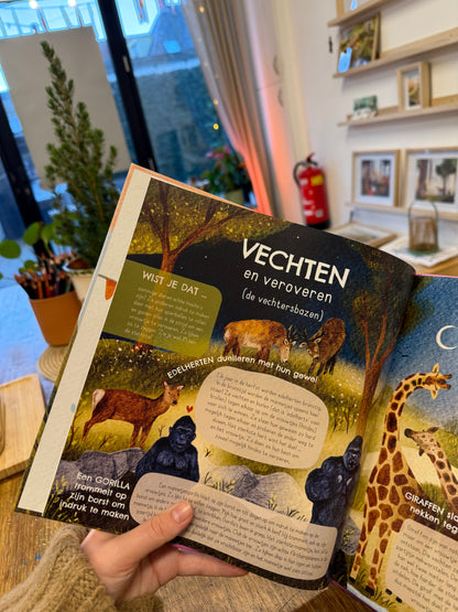 Dieren en hun versiermanieren || informatief prentenboek