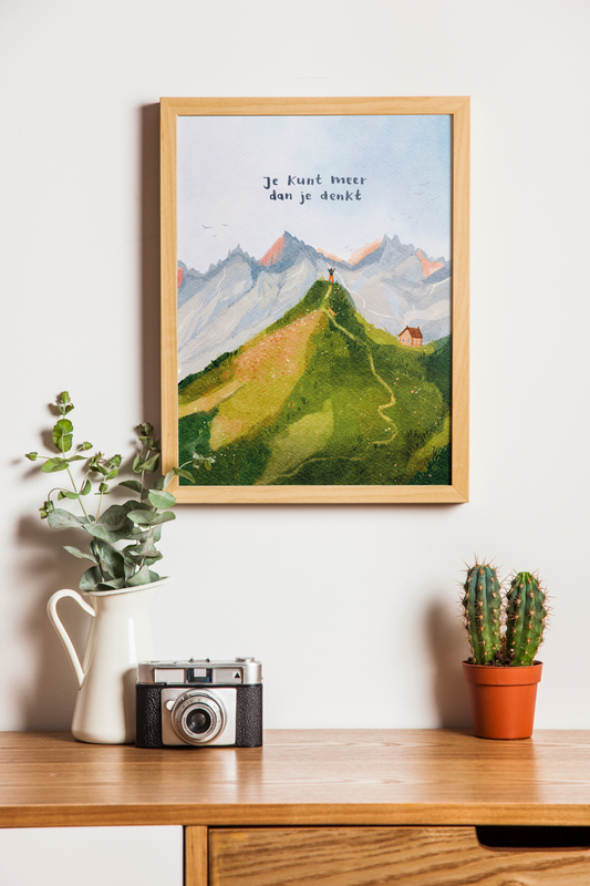 Print 'Je kunt meer dan je denkt', A3 formaat