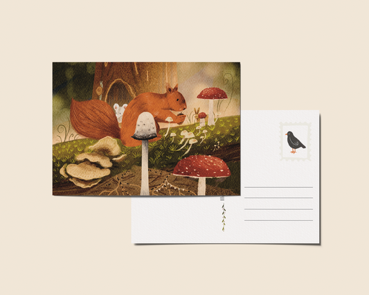 Ansichtkaart 'November', A6