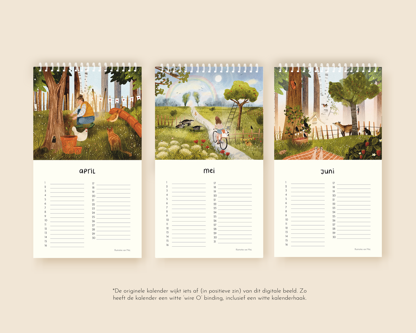 Verjaardagskalender 'Klein Geluk'