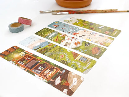 'Zomervibes' Voordeelset van 5 boekenleggers