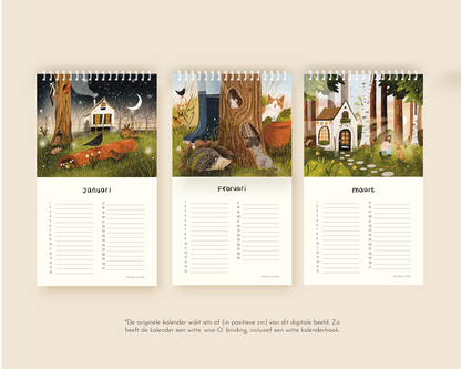 Verjaardagskalender 'Klein Geluk'