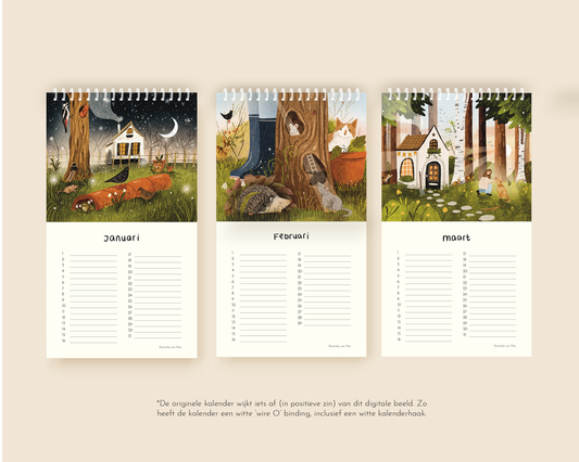 Verjaardagskalender 'Klein Geluk'