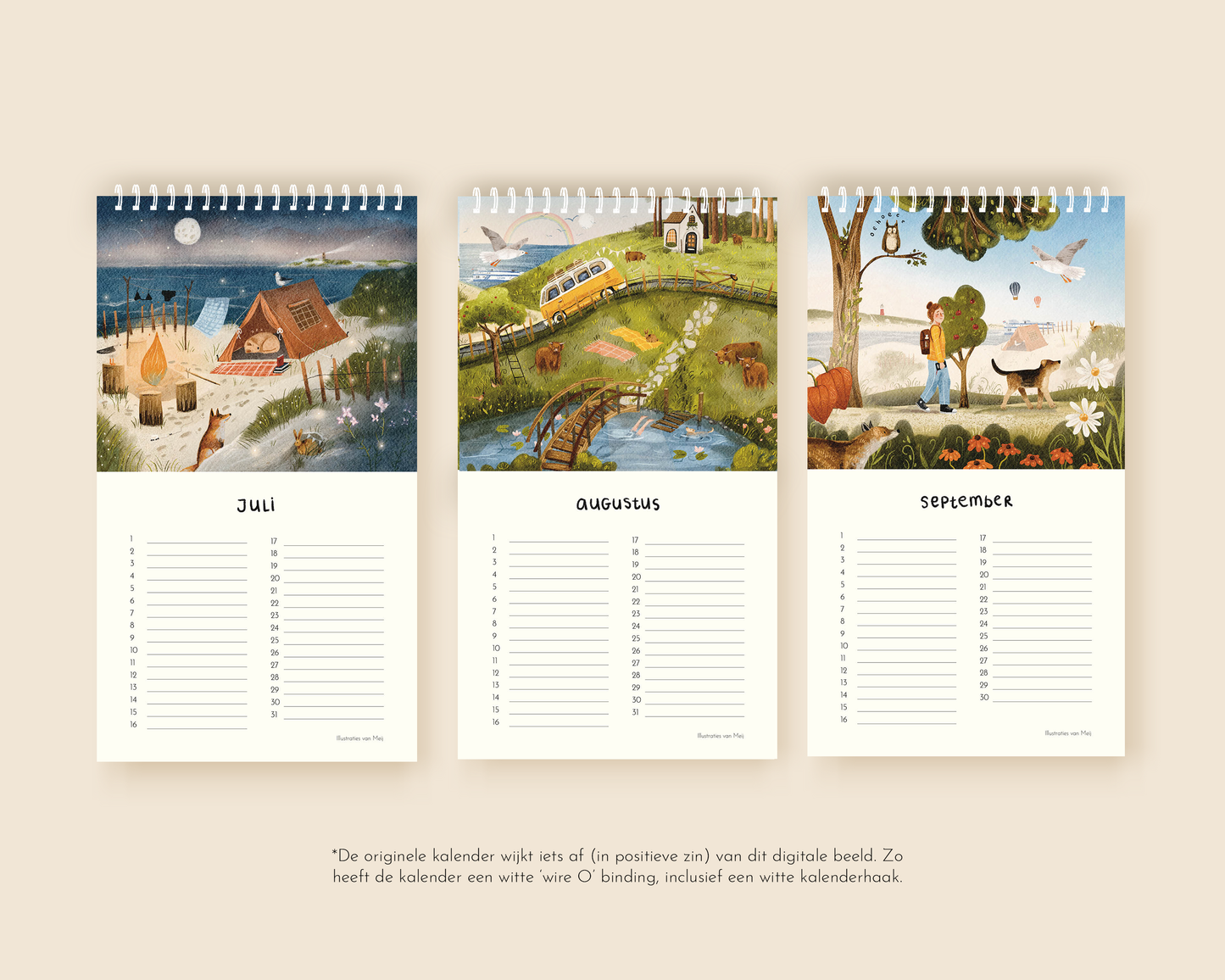 Verjaardagskalender 'Klein Geluk'