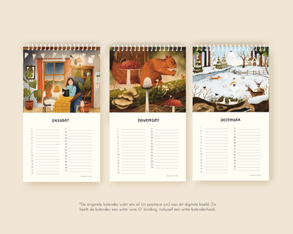 Verjaardagskalender 'Klein Geluk'